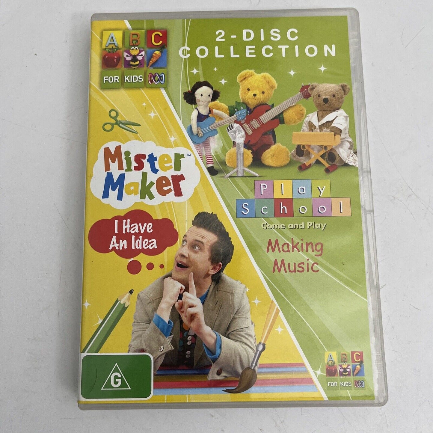 Mister Maker - I Have An idea & Playschool Making Music DVD Region 4