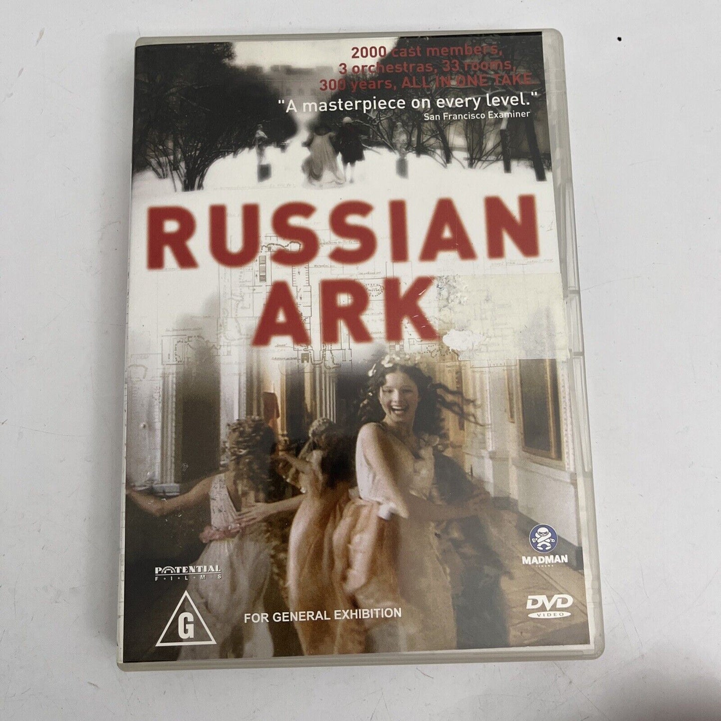 Russian Ark (DVD, 2002) Sergei Dontsov, Mariya Kuznetsova, All Regions