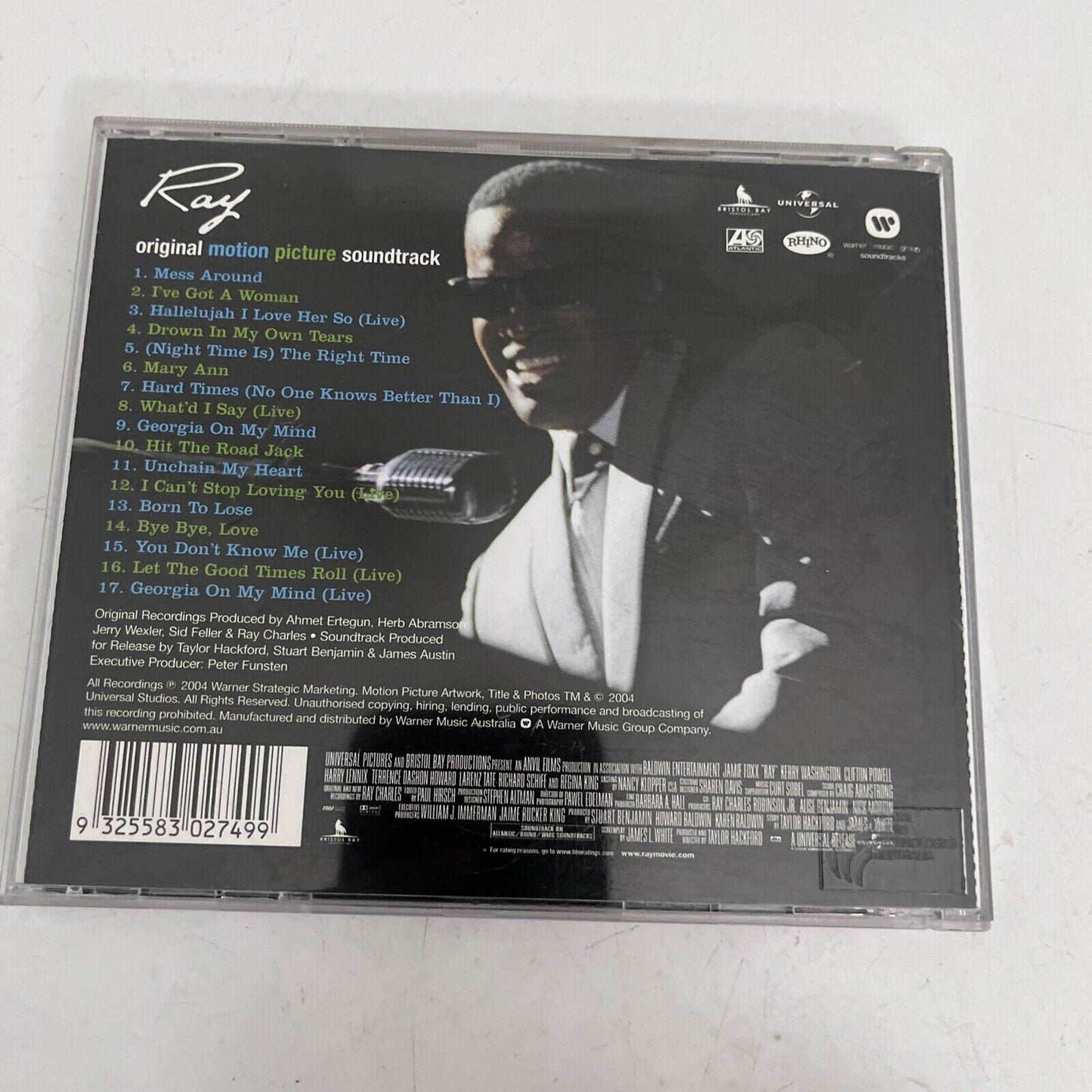 RAY Original Motion Picture Soundtrack (Ray Charles) (CD, 2004)