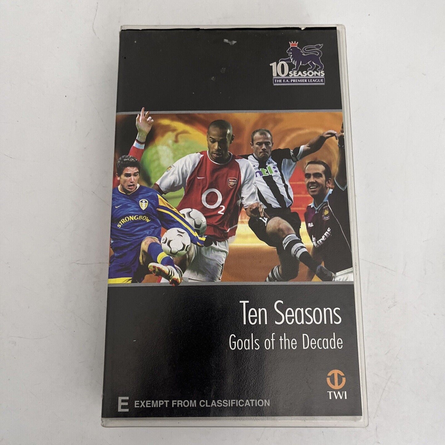 The F.A Premier League: Ten Seasons - Goals of the Decade (VHS, 2003) PAL