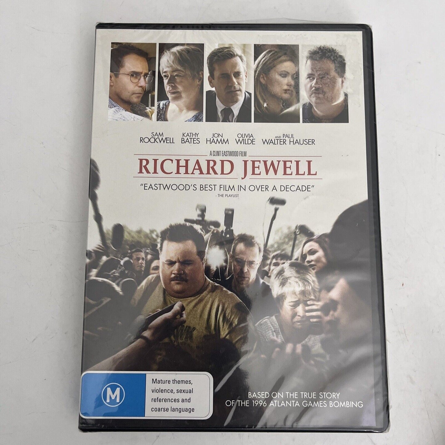 *New Sealed* Richard Jewell (DVD, 2019) Paul Walter Hauser, Sam Rockwell Region4