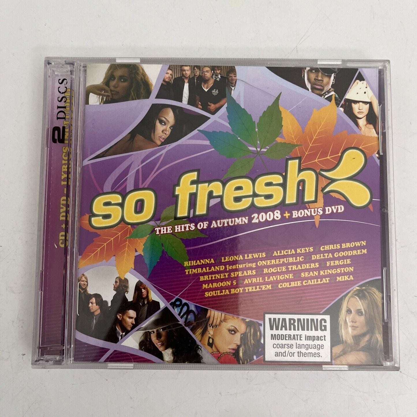 SO FRESH The Hits Of Autumn 2008 [Rihanna / Alicia Keys] CD + Bonus DVD