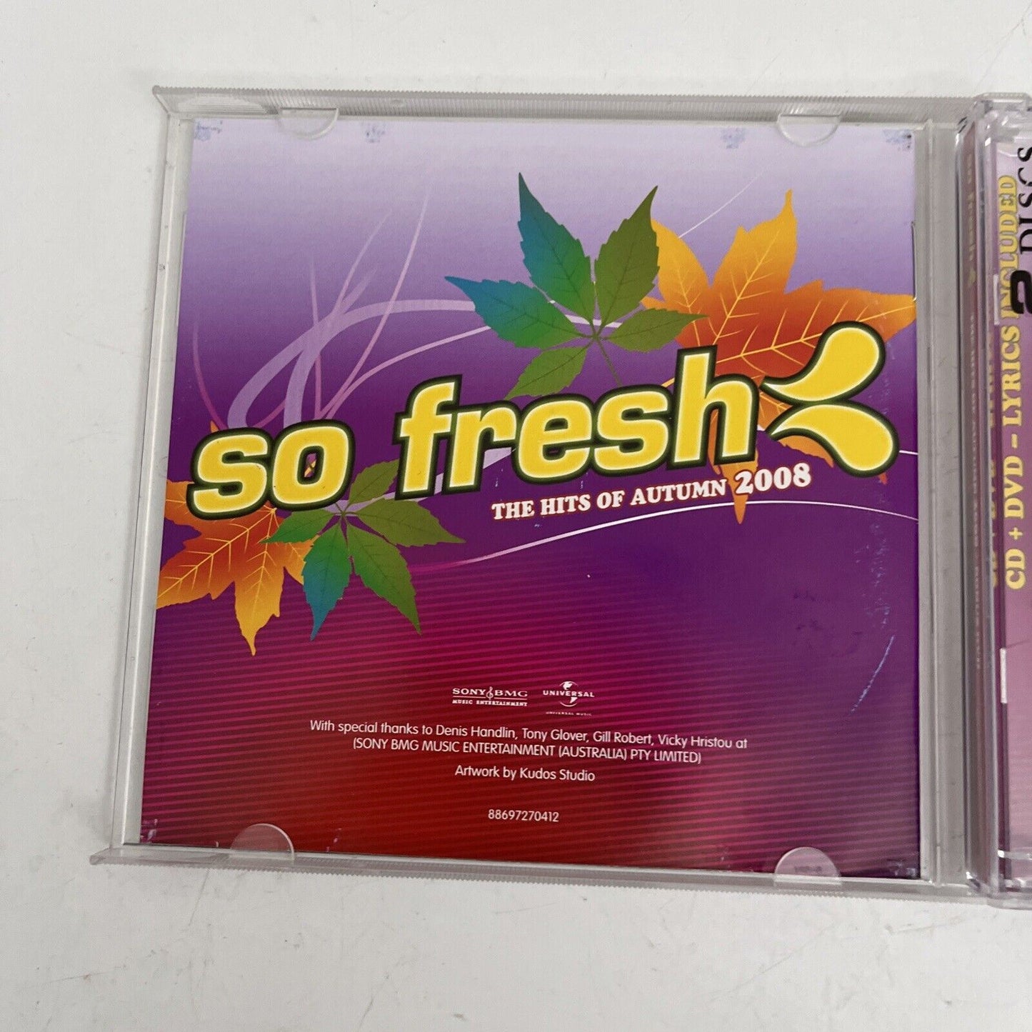 SO FRESH The Hits Of Autumn 2008 [Rihanna / Alicia Keys] CD + Bonus DVD