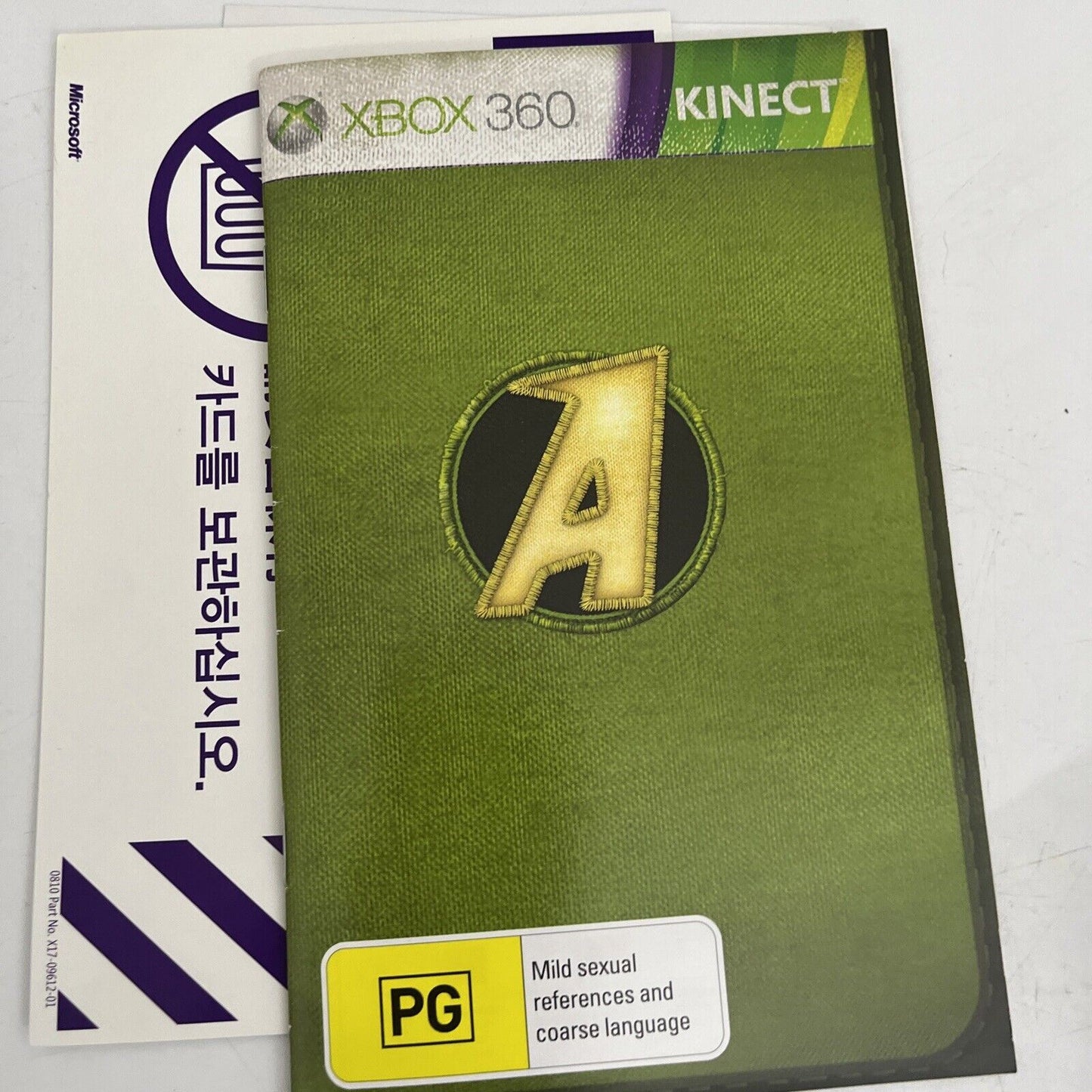 Kinect Adventures! Microsoft Xbox 360 Kinect Pal Game Complete With Manual