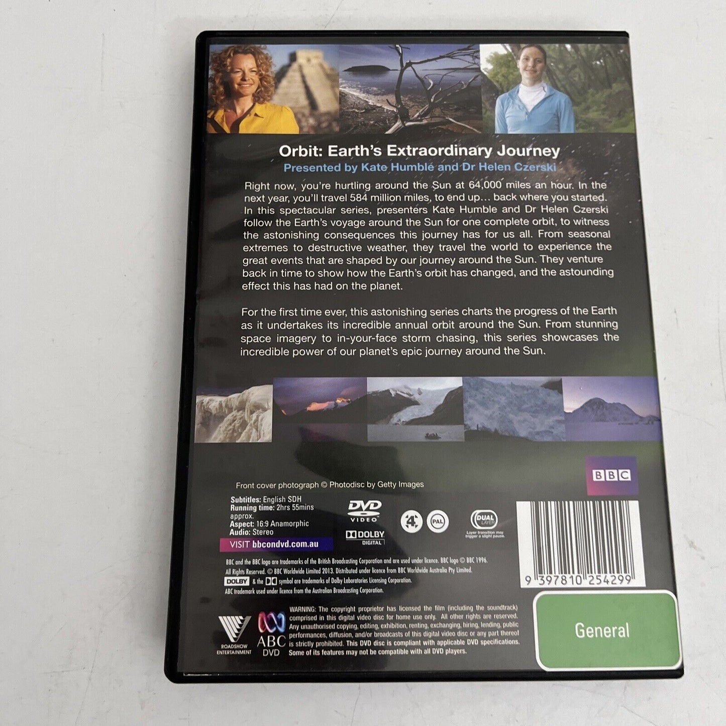 BBC Orbit - Earth's Extraordinary Journey (DVD, 2012) Region 4