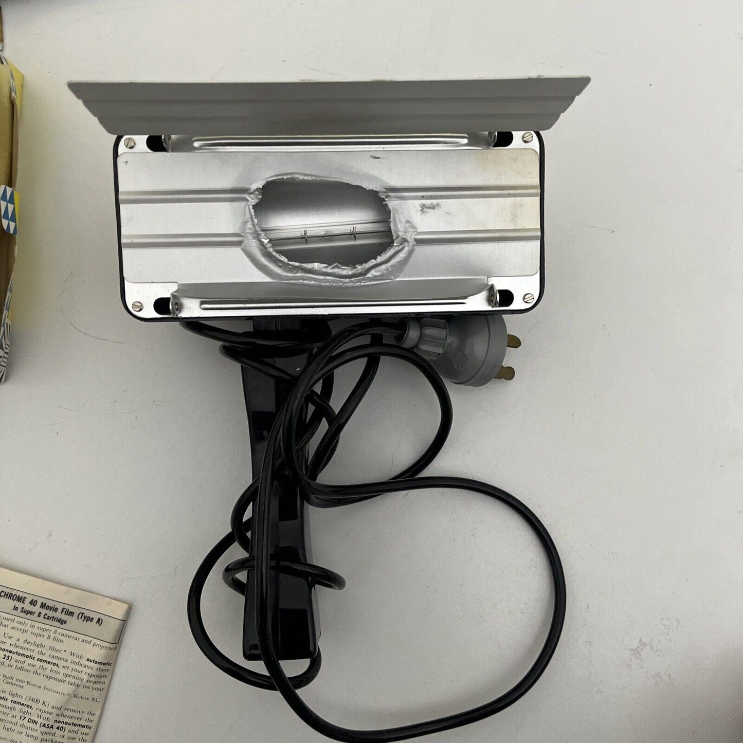 Alpha 1000 Halogen Lamp for Super 8 Film Camera *parts or repair*