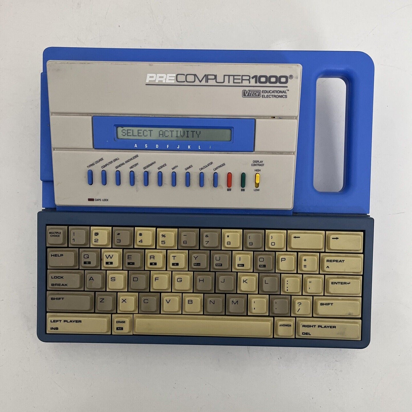 Pre Computer 1000 Vtech Educational Electronics 1988