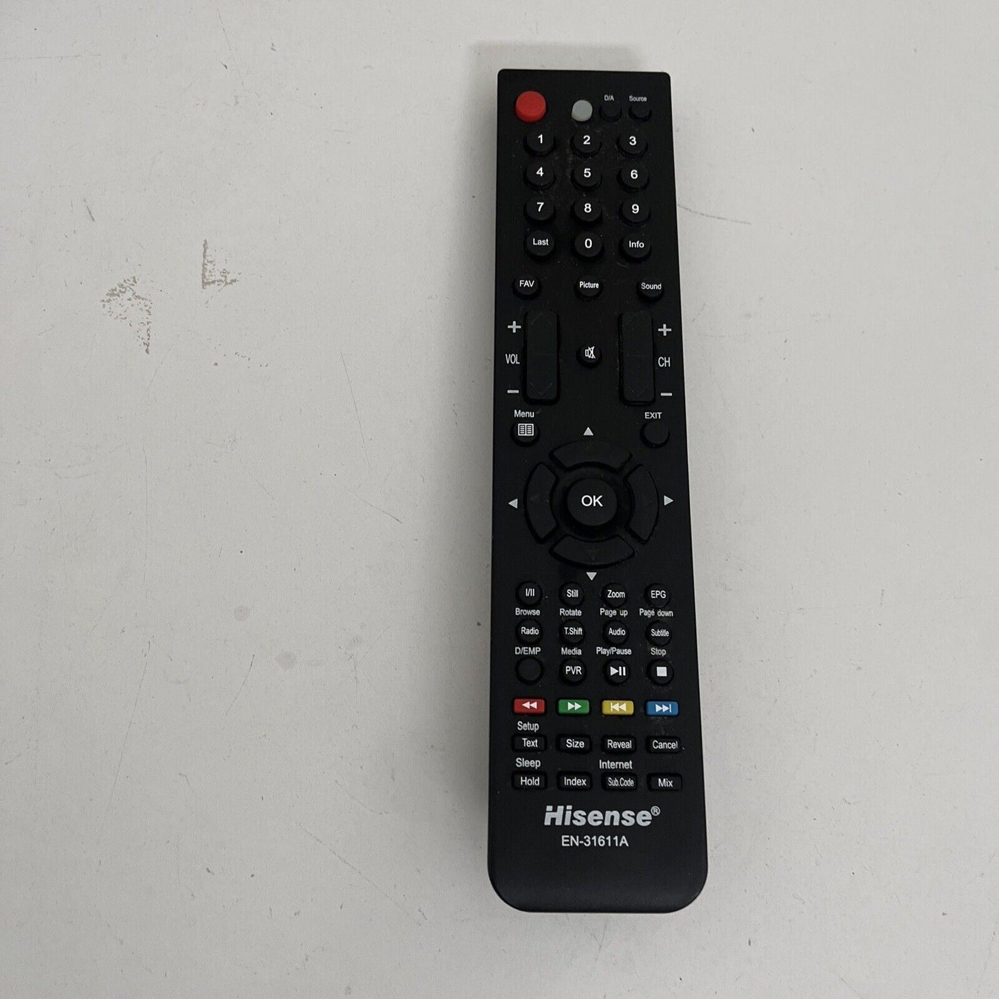 Genuine Hisense EN-31611A Remote Control for TV