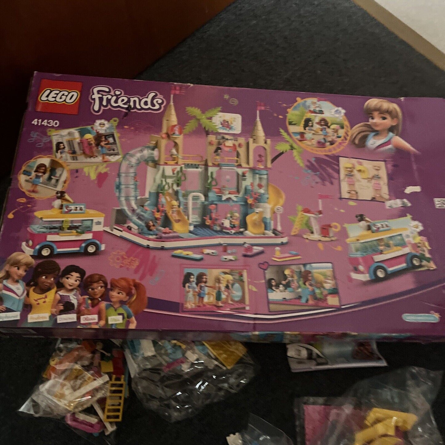 Lego Friends: Summer Fun Water Park Set (41430) *Incomplete/Uncounted*