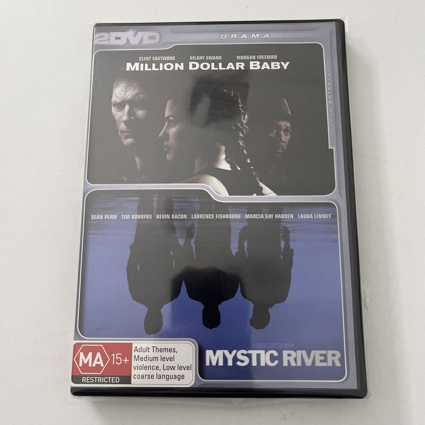 Million Dollar Baby / Mystic River (DVD) Clint Eastwood NEW Region 4