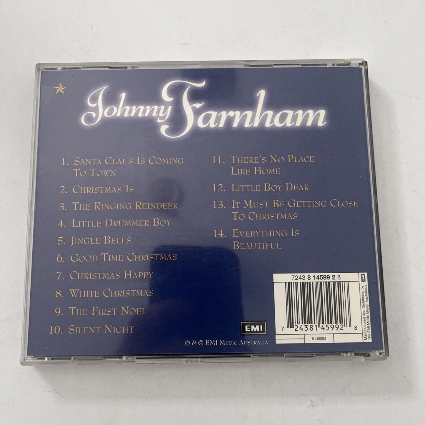 Johnny Farnham - Memories Of Christmas (CD, 1995)