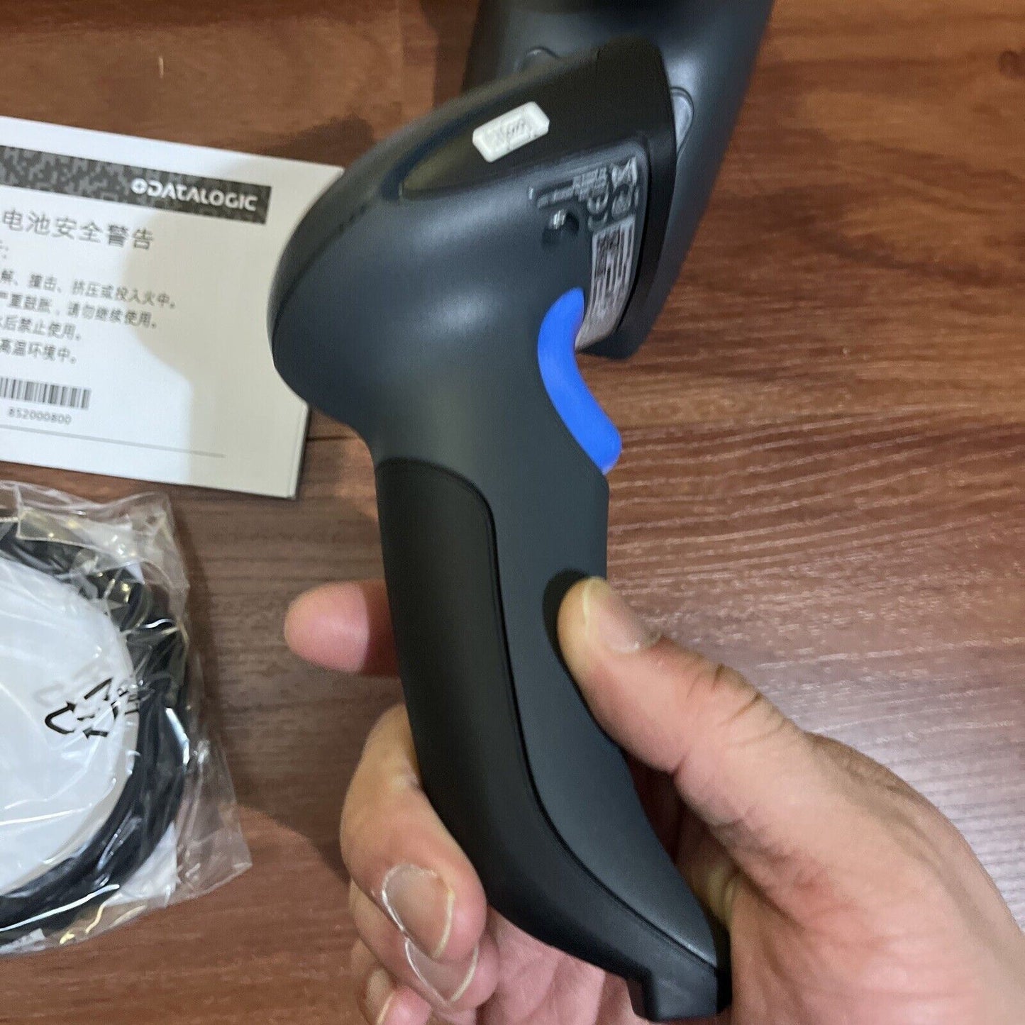 Datalogic Quickscan QBT2400 Handheld Wireless Barcode Scanner *Never Used*