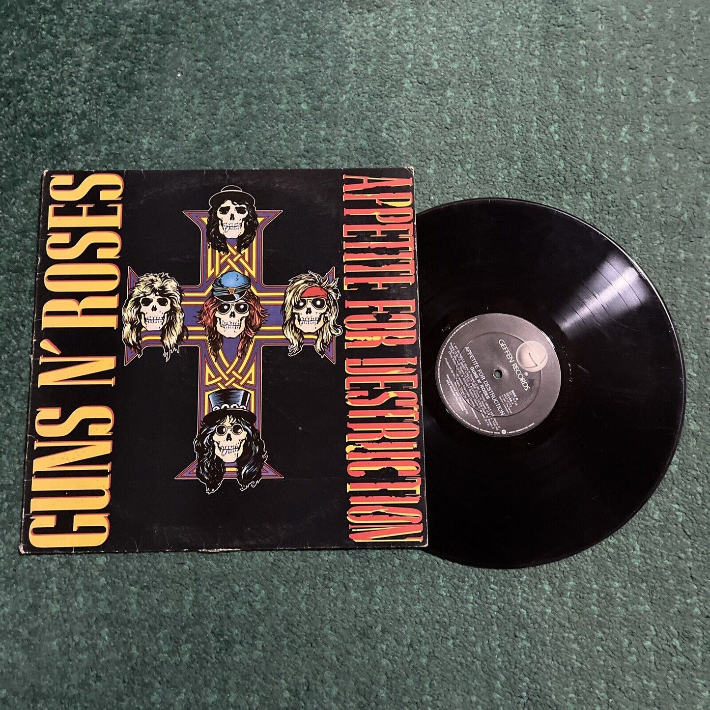 Guns 'n Roses - Appetite For Destruction (Vinyl, 1987) 24148-1