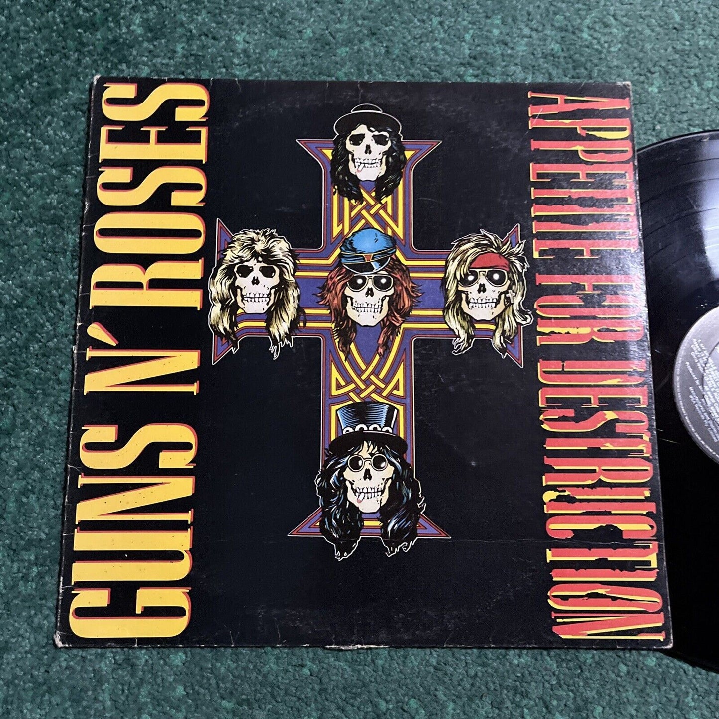 Guns 'n Roses - Appetite For Destruction (Vinyl, 1987) 24148-1