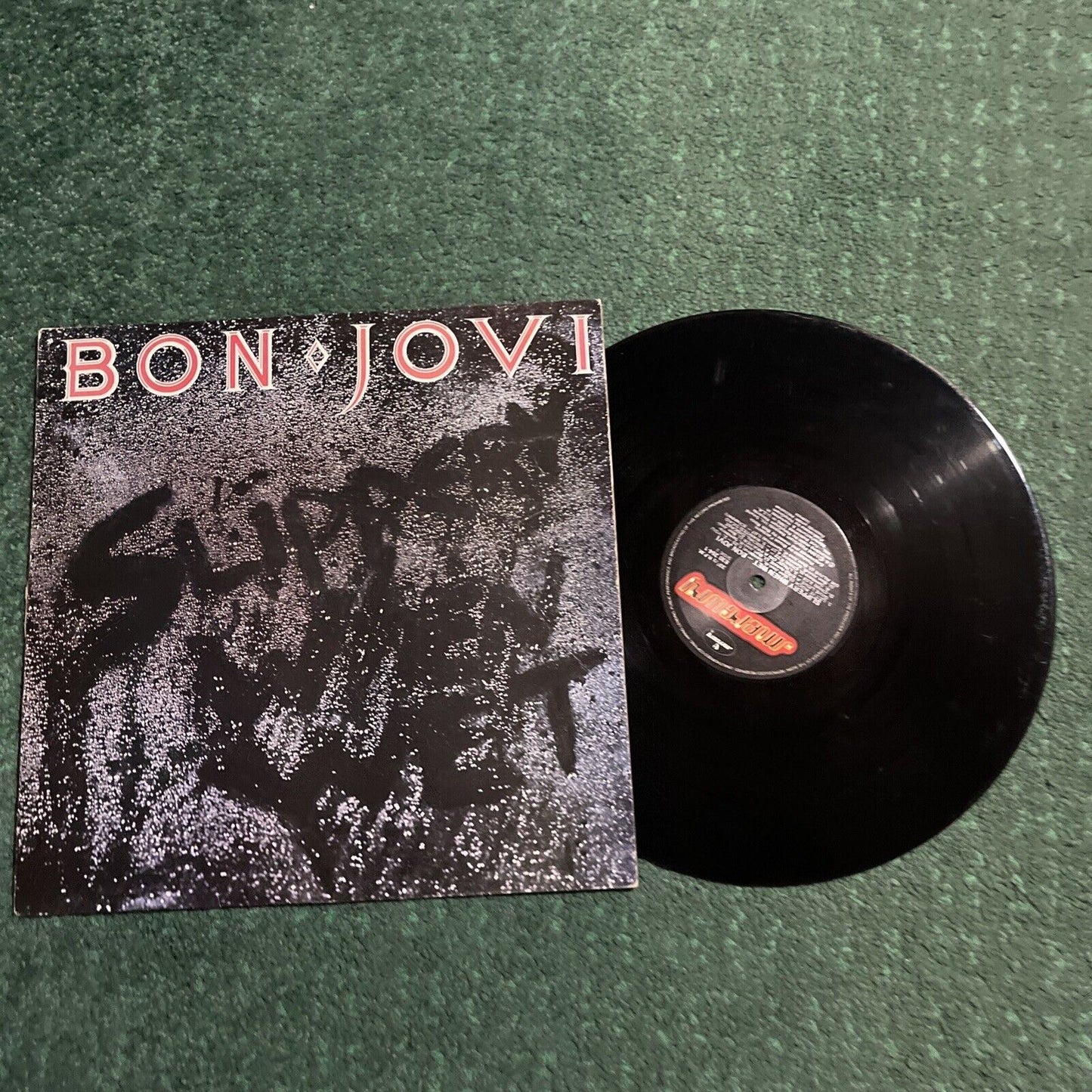 Bon Jovi - Slippery When Wet (Vinyl, 1986) 830264-1