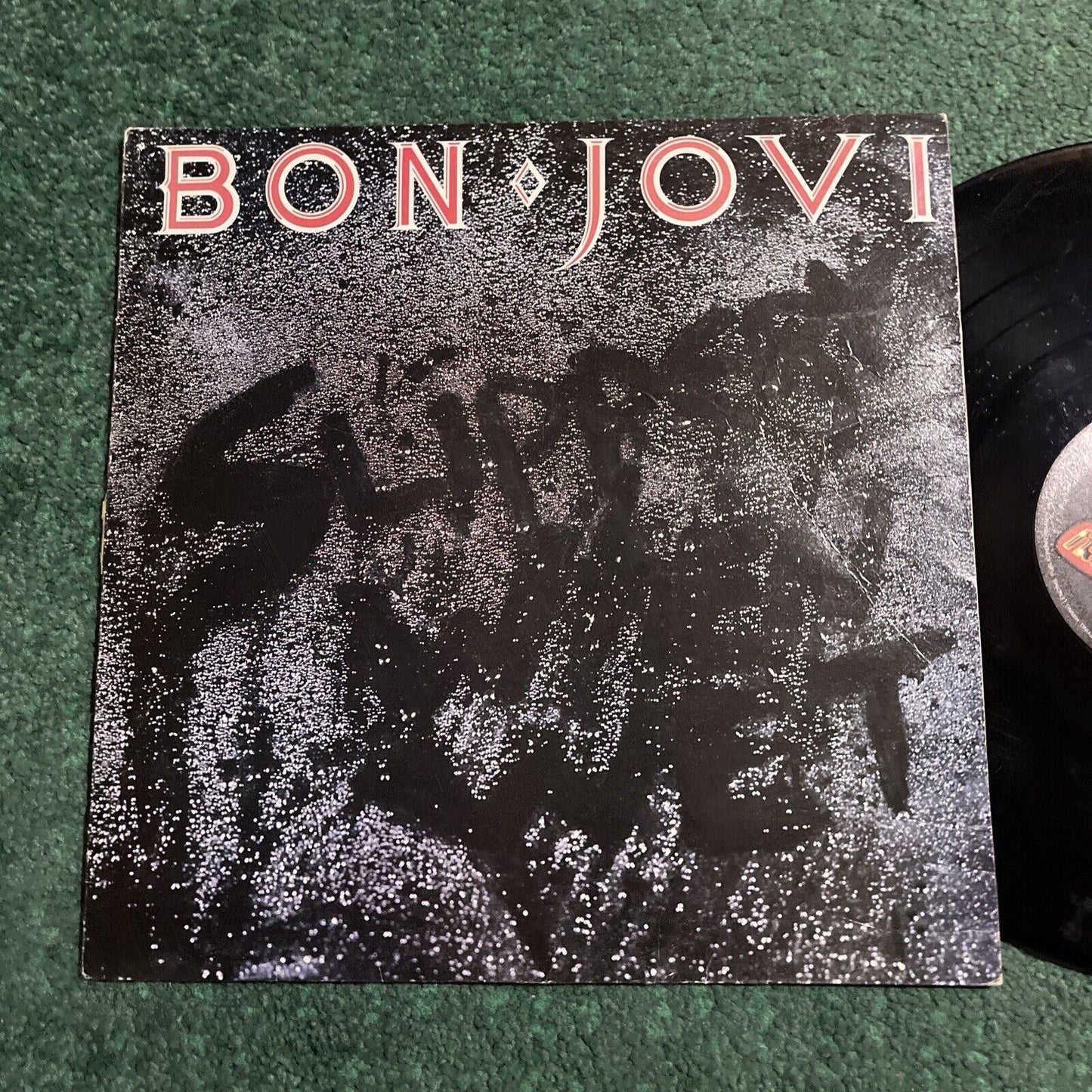 Bon Jovi - Slippery When Wet (Vinyl, 1986) 830264-1