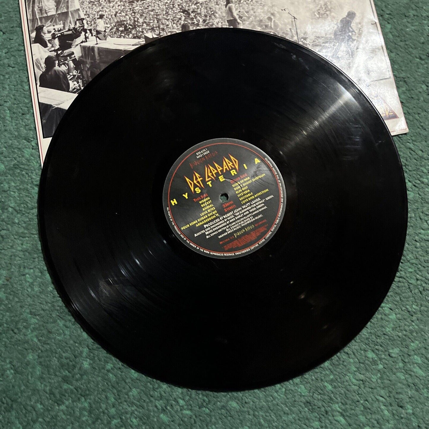 Def Leppard - Hysteria (Vinyl, 1987) 830675-1