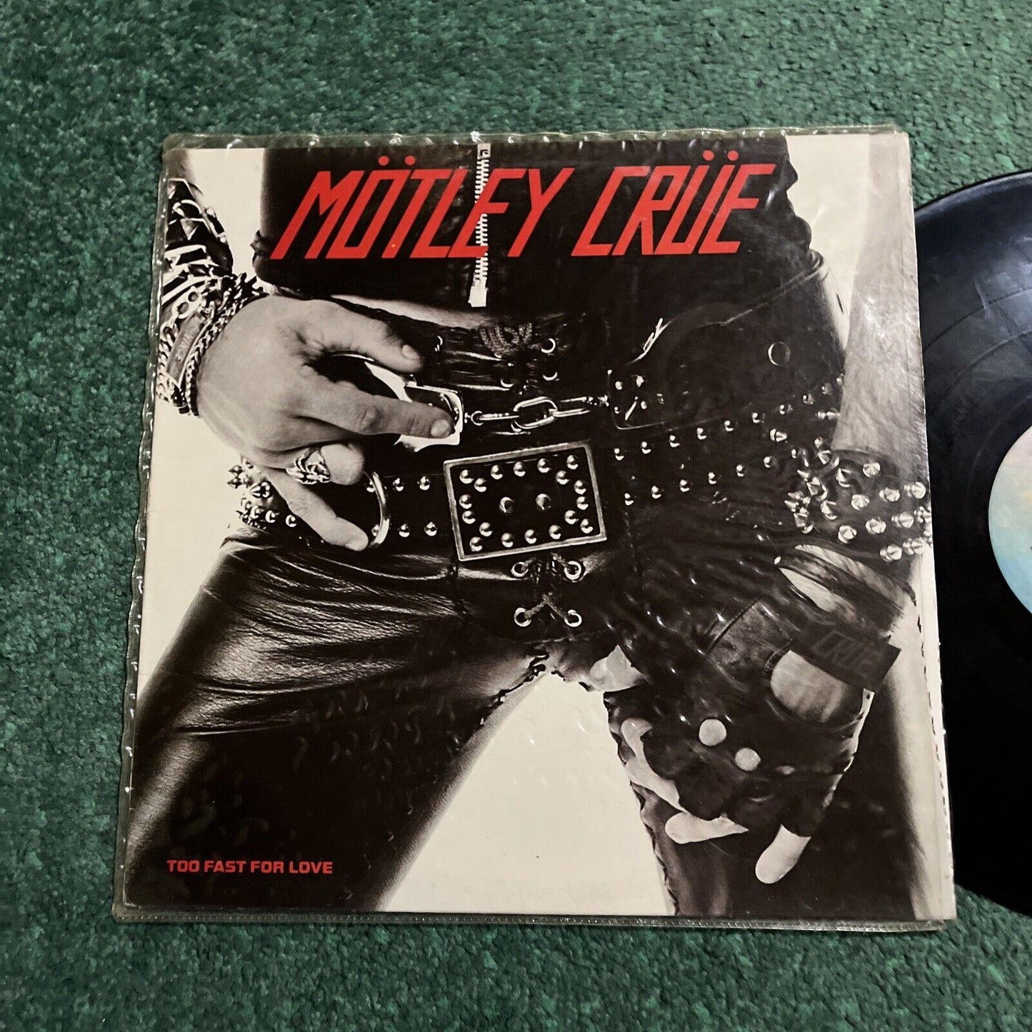 Motley Crue - Too Fast For Love (Vinyl, 1982) 60174-1