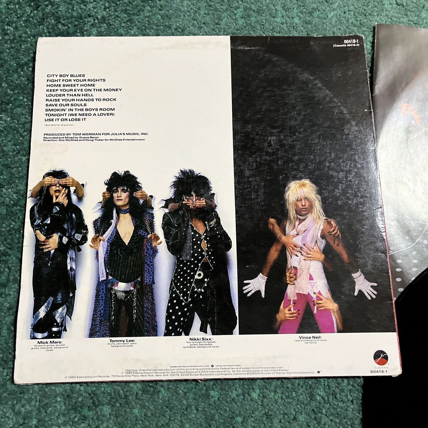 Motley Crue - Theatre of Pain (Vinyl, 1985)