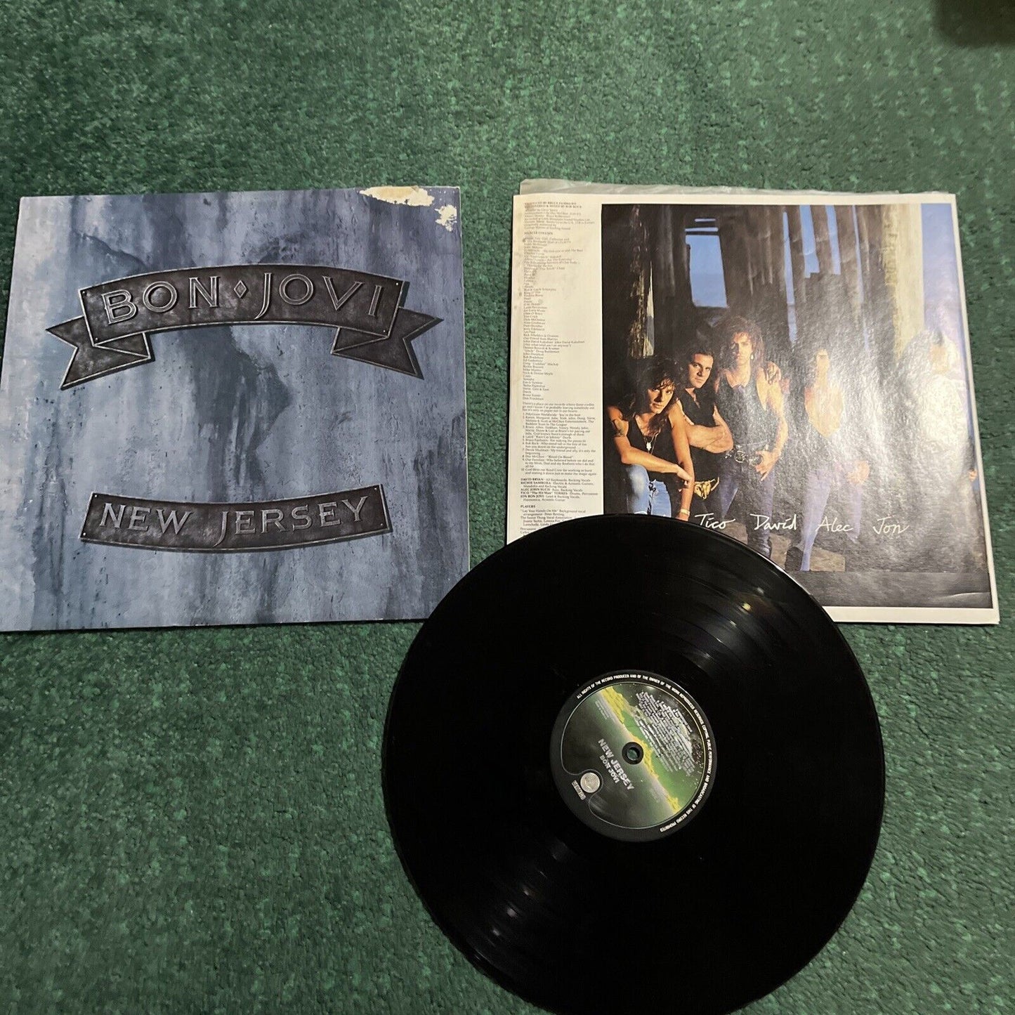 Bon Jovi - New Jersey (Vinyl, 1988) 836345-1