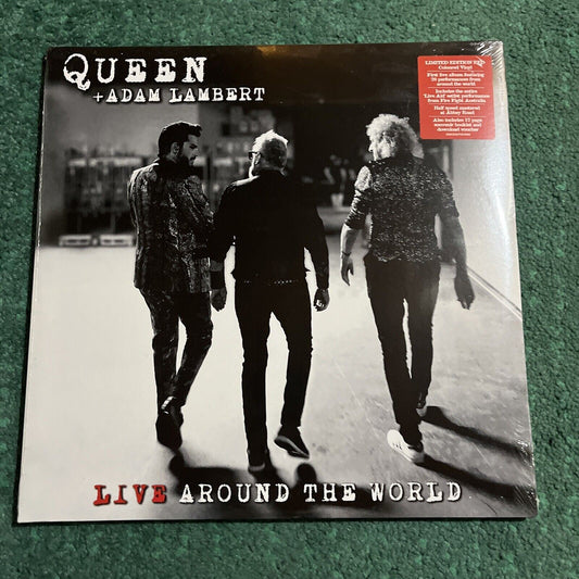 *New Sealed* Queen + Adam Lambert - Live Around The World (Vinyl, 2020)