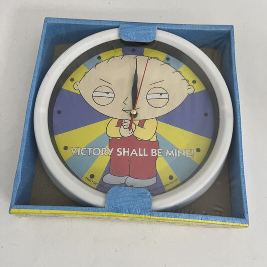 *New Sealed* Family Guy Stewie Wall Clock