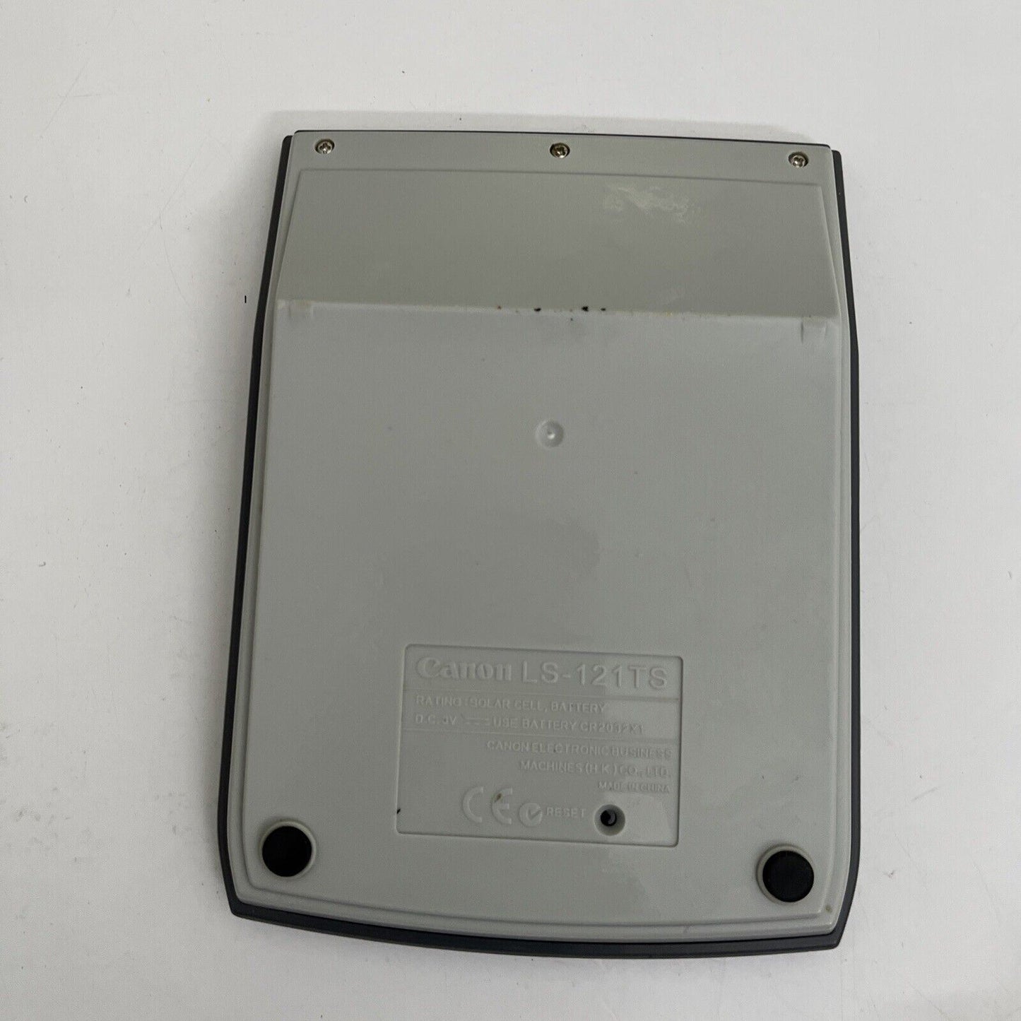 Canon LS-121TS Solar Powered Tax Calculator