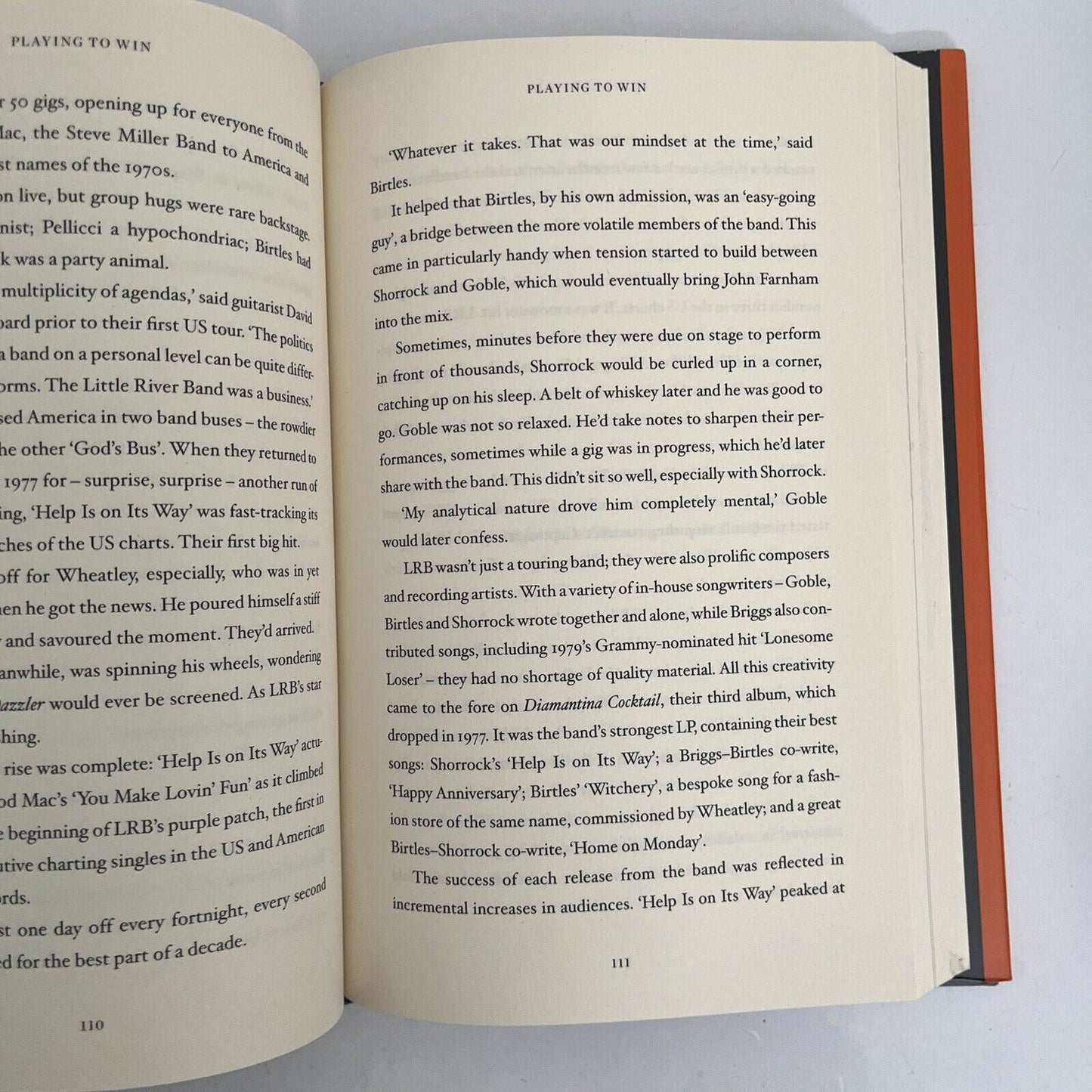 Playing to Win: The Definitive Biography of John Farnham by Jeff Apter Hardback