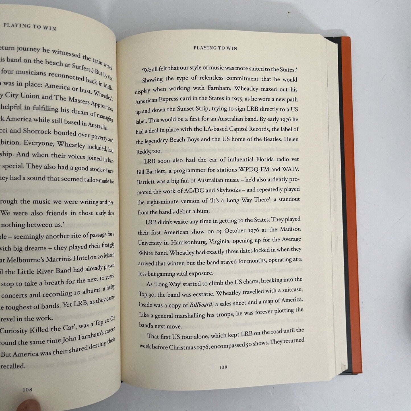 Playing to Win: The Definitive Biography of John Farnham by Jeff Apter Hardback