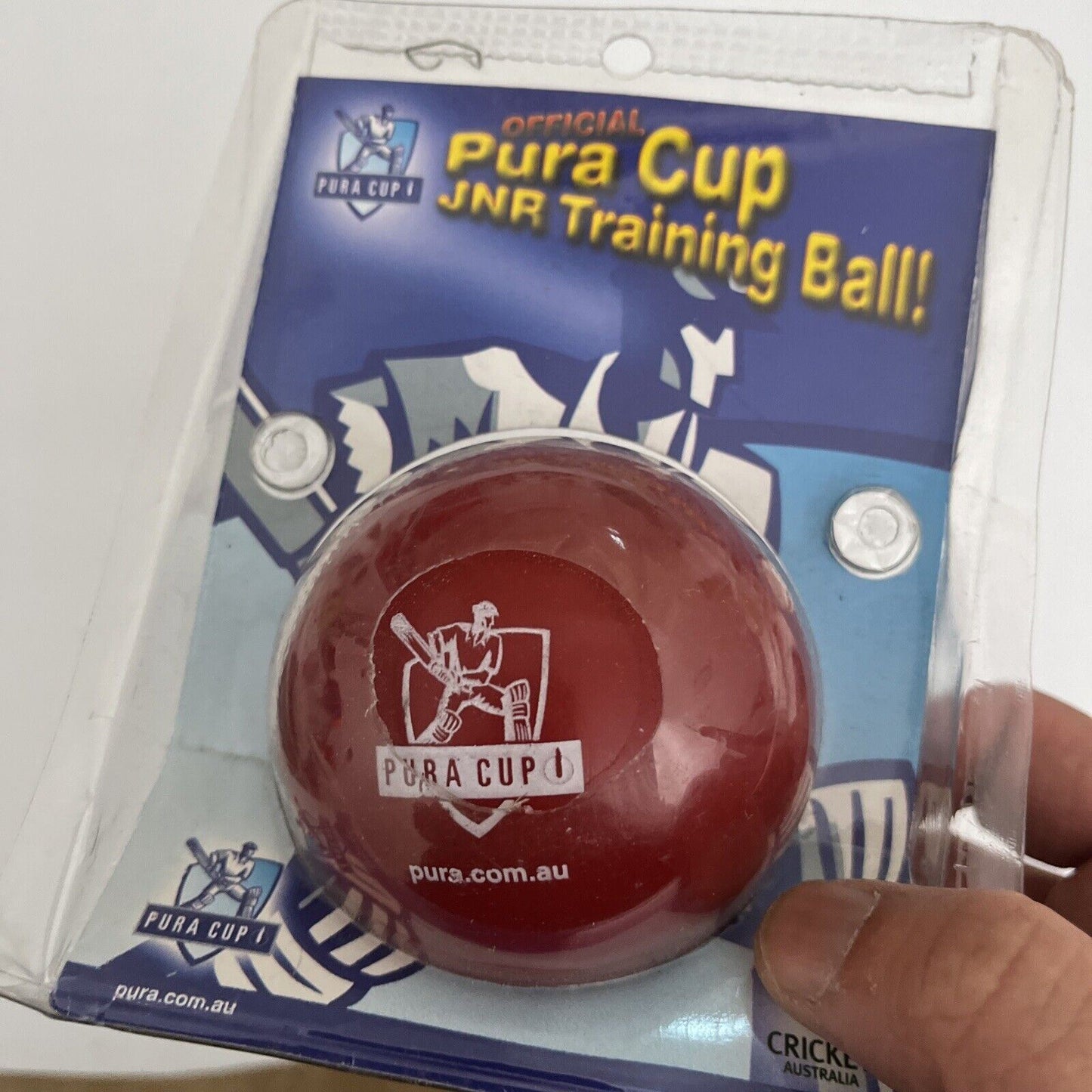 Official Pura Cup Junior Training Ball Cricket Australia