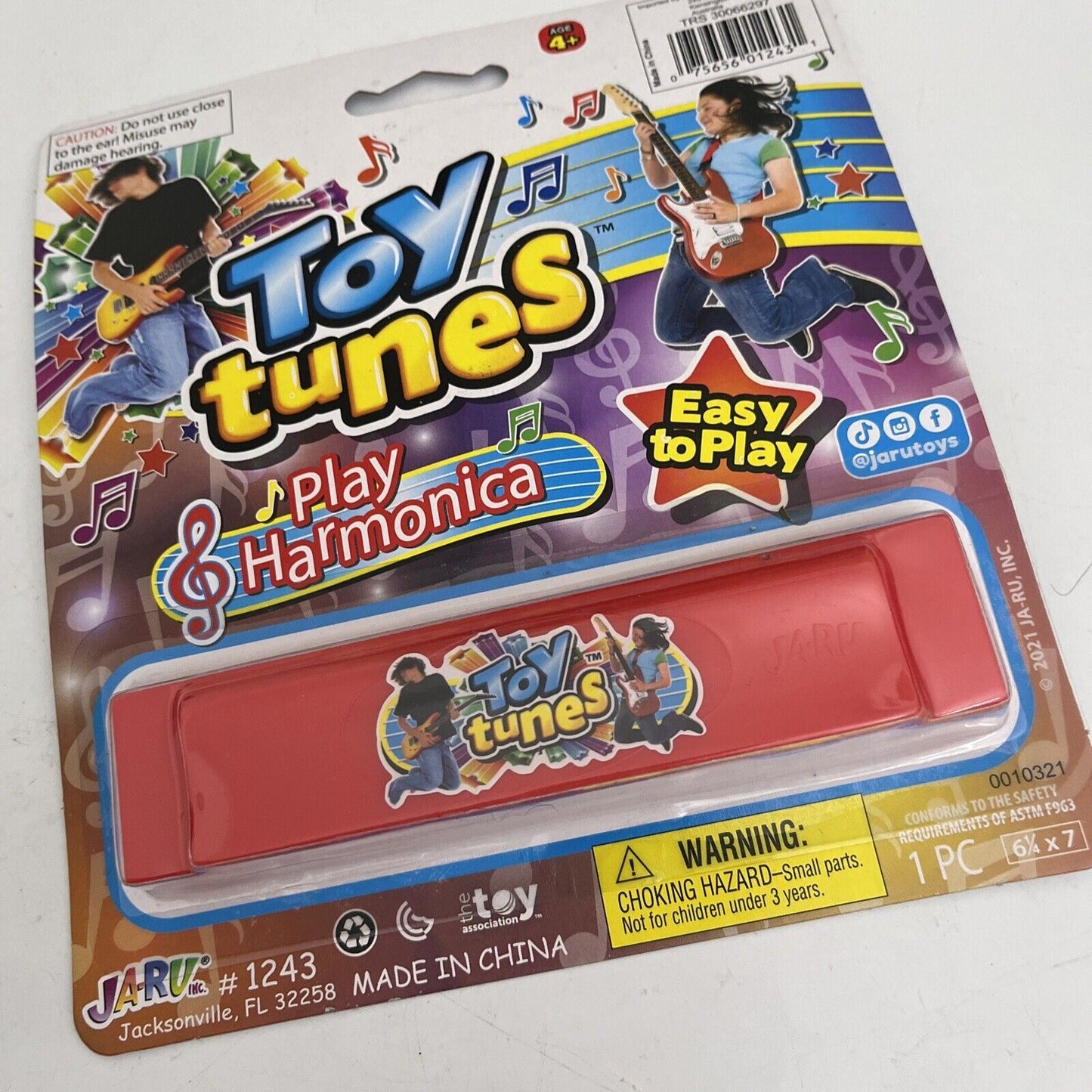 Toy Tunes Play Harmonica - Easy to Play