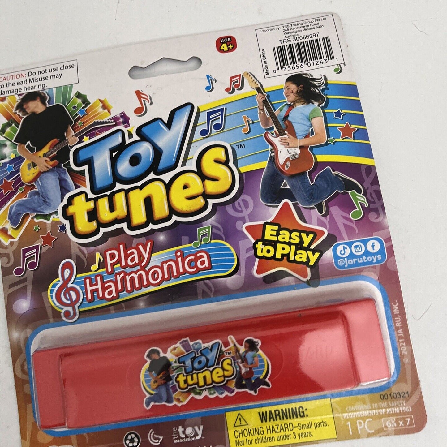 Toy Tunes Play Harmonica - Easy to Play