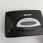 Sanyo Portable Cassette AM/FM Radio Bassxpander VIP-30 *missing battery lid*