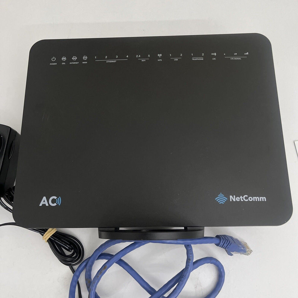 NetComm Enhanced Hybrid 4G LTE Wireless Router NL1901ACV – Retro Unit