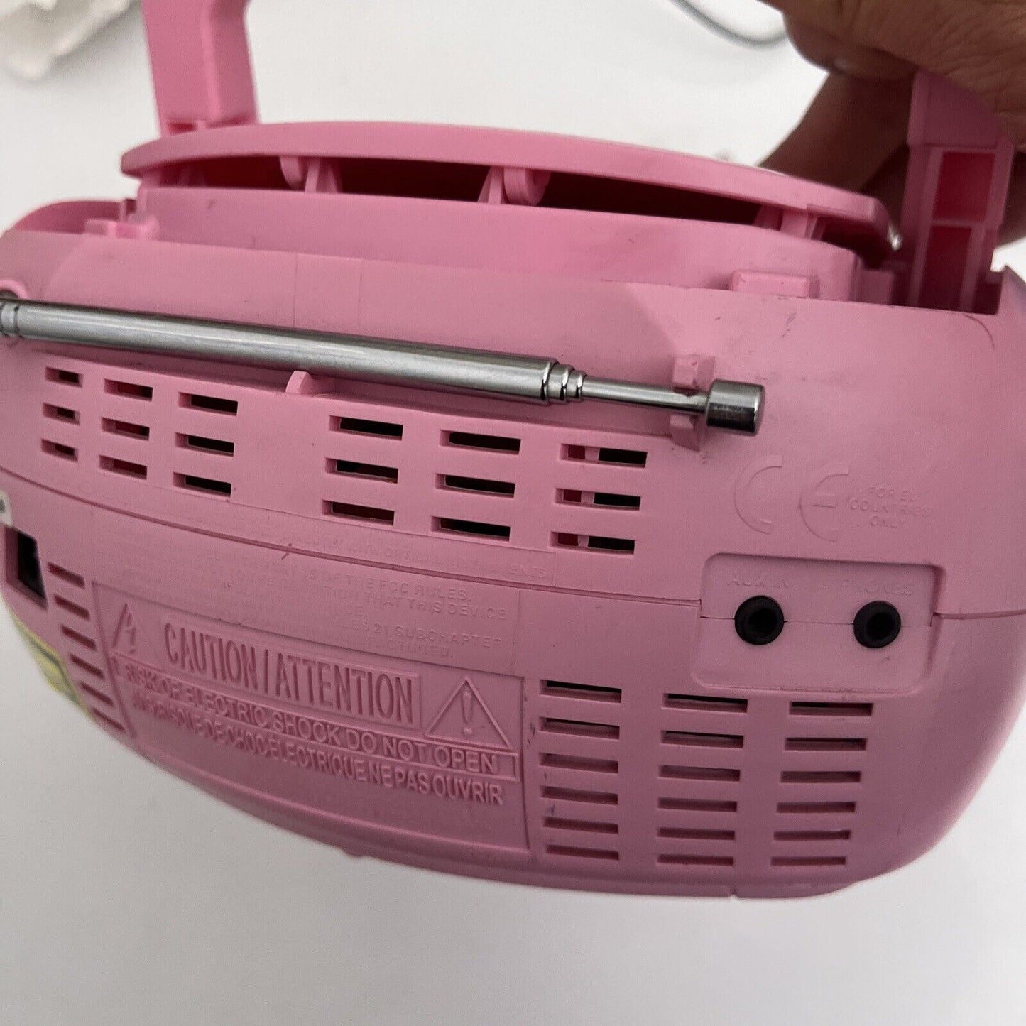 Barbie Personal CD AM/FM Radio BB6