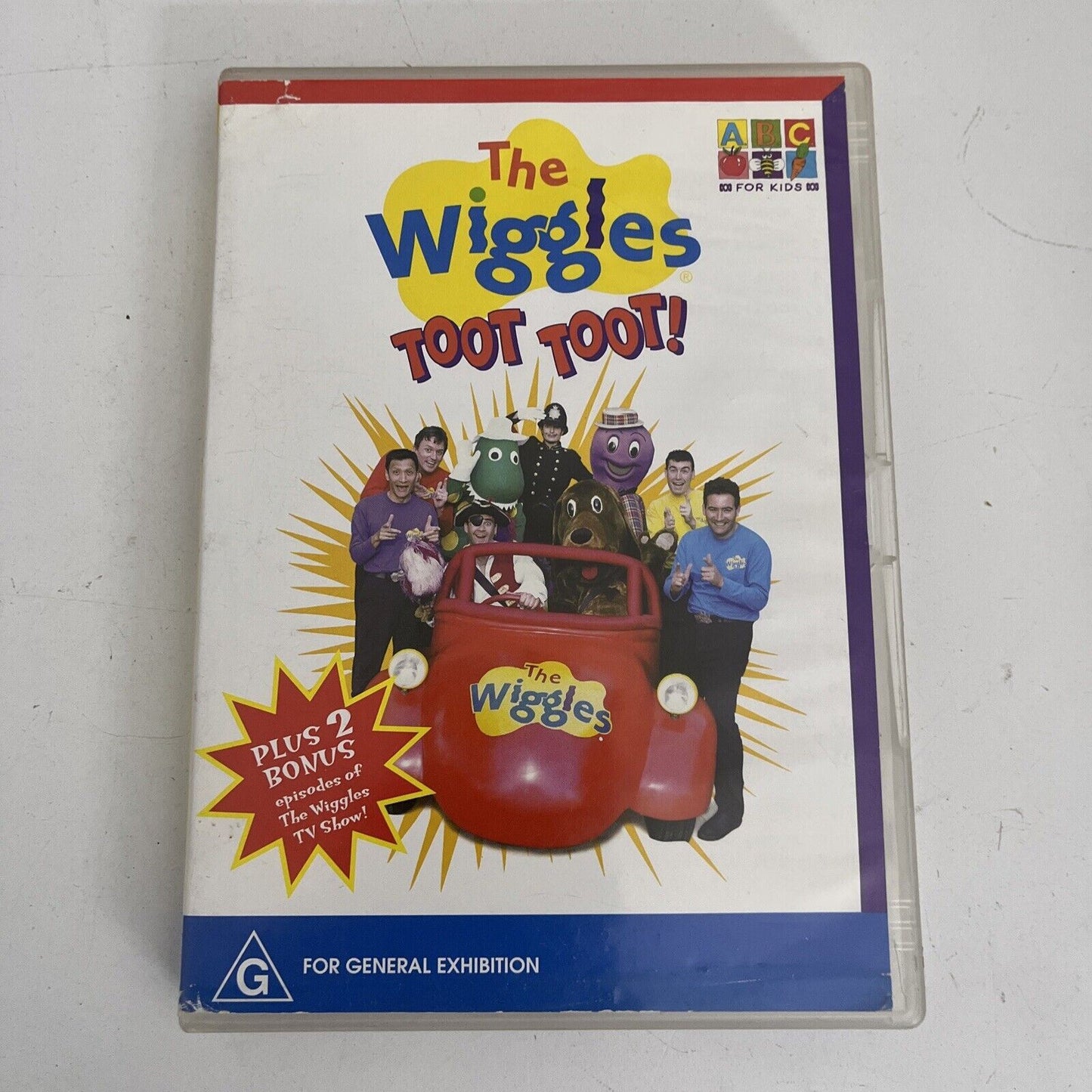 The Wiggles - Toot Toot (DVD, 1999) Region 4