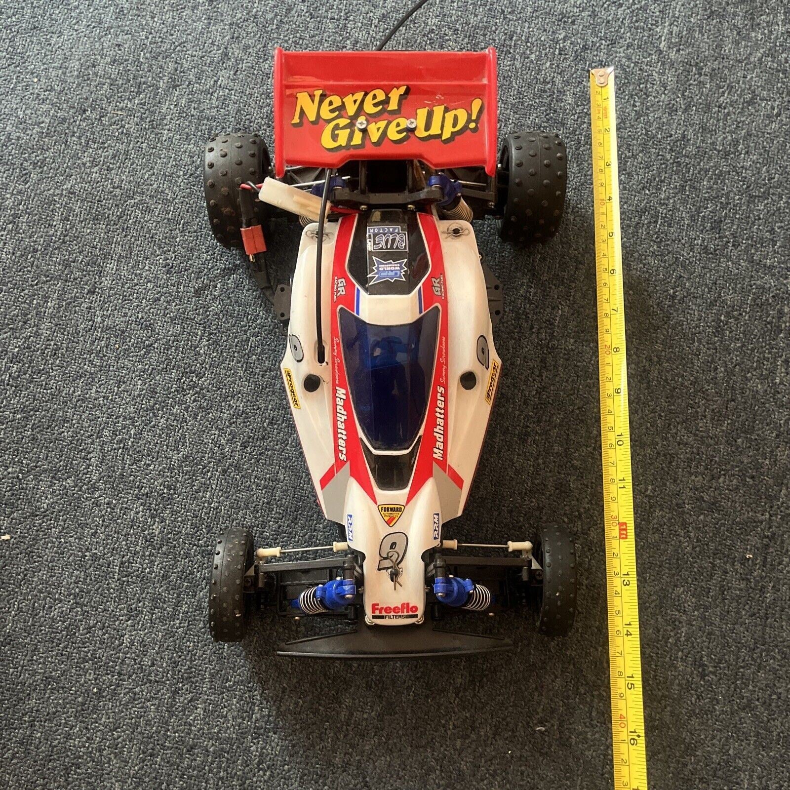 Vintage Tamiya Madcap Remote Control Car Off Road Race *for parts
