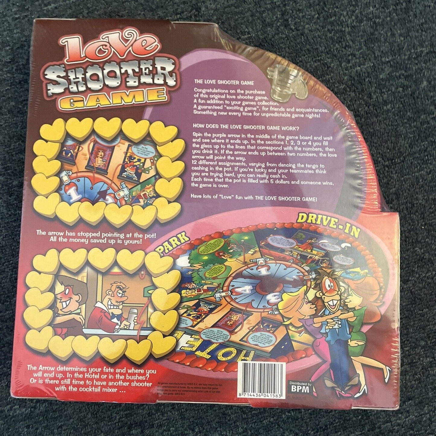 *New Sealed* Love Shooter Game - An Intimate Drinking Game for True Lovers