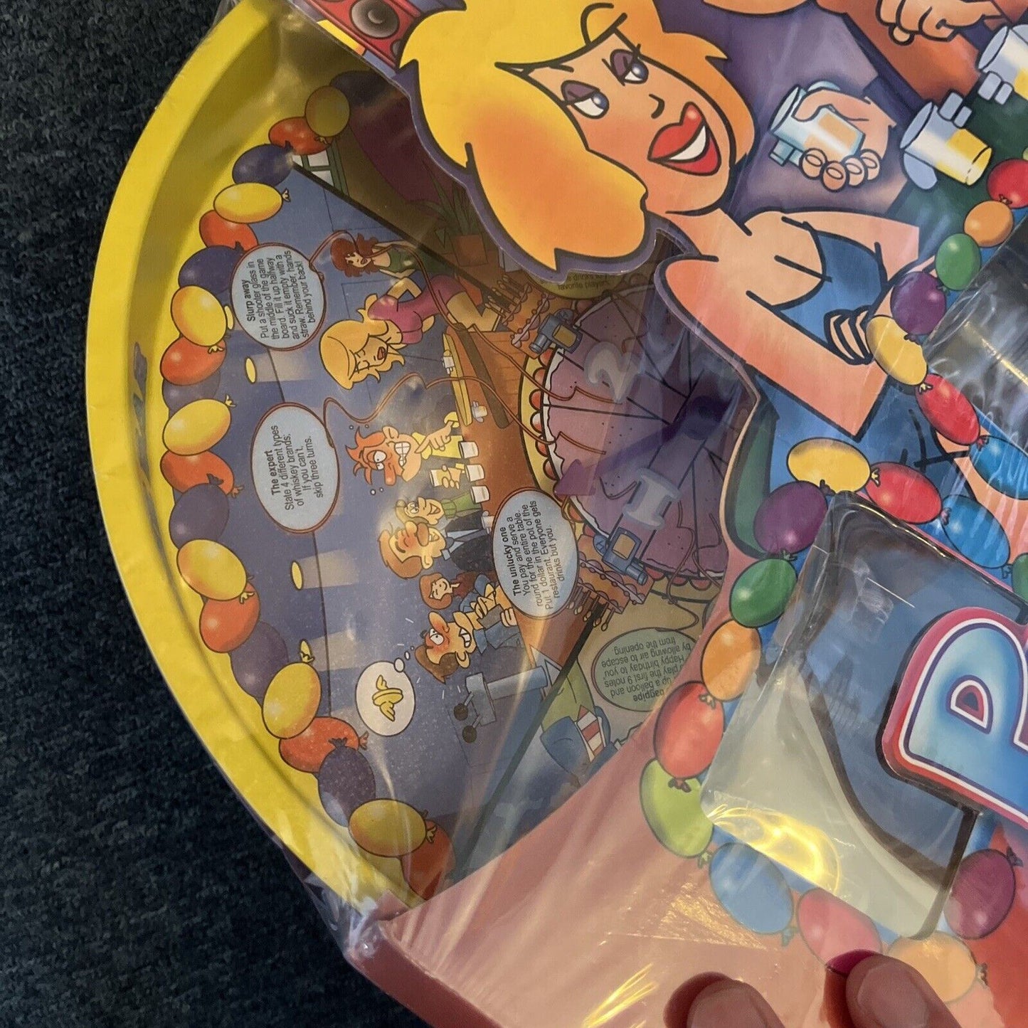 *New* Party Shooter Game Drinking Game Includes Metal Tray & Shooter Glasses