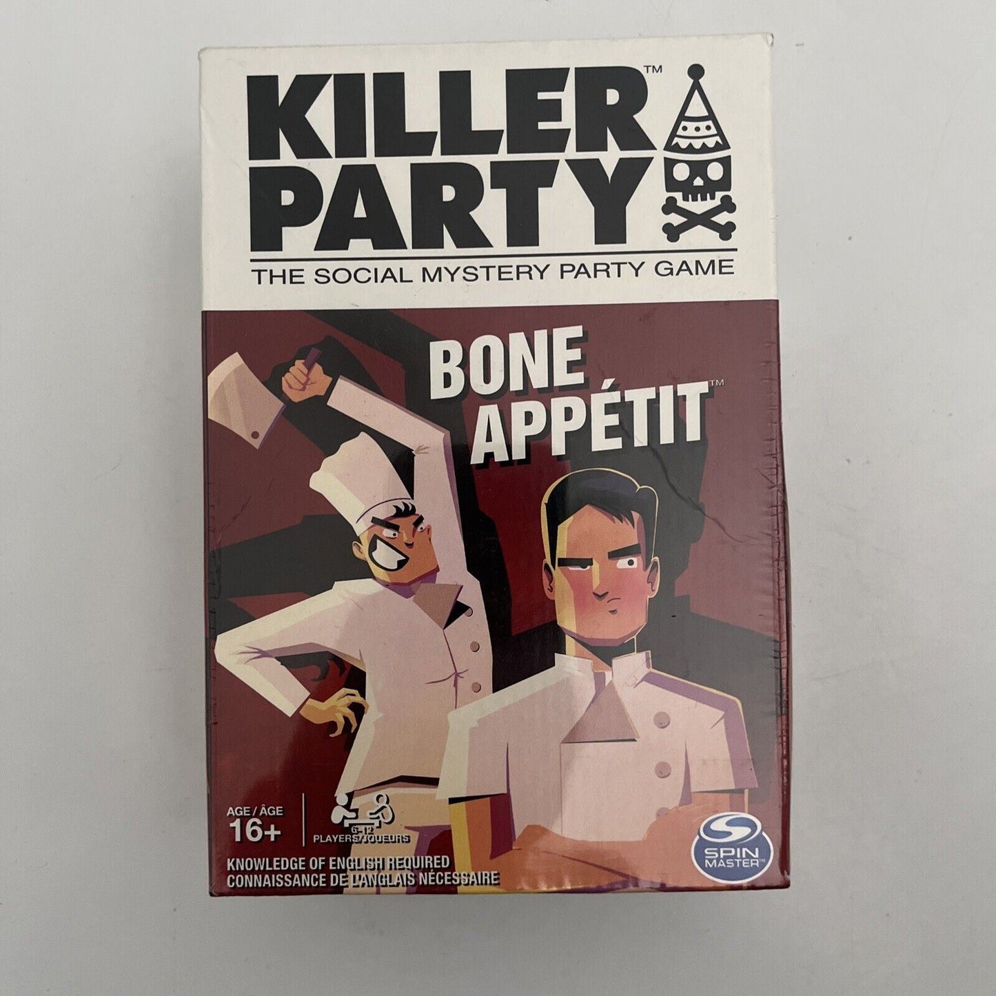 *New Sealed* Killer Party: The Social Mystery Party Game - Bone Appetit