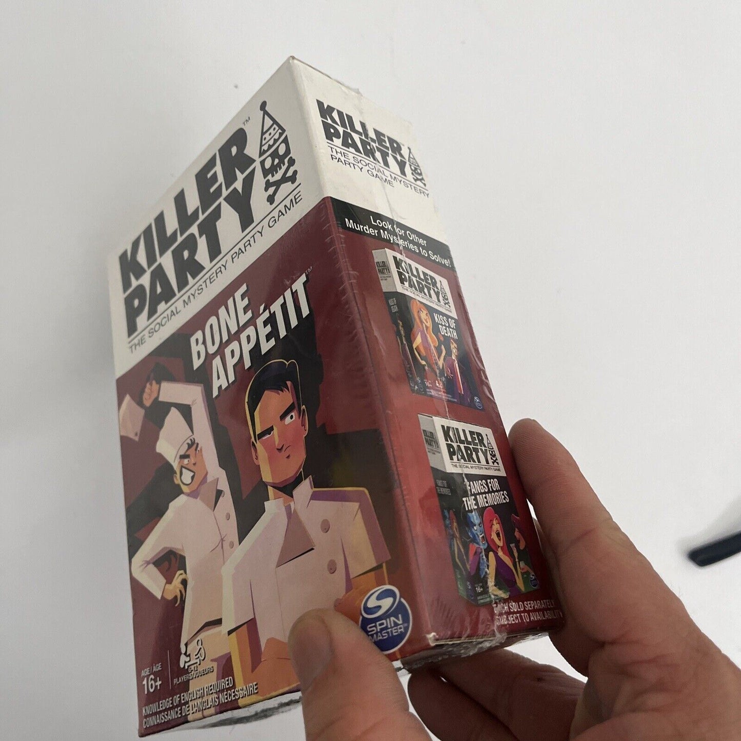 *New Sealed* Killer Party: The Social Mystery Party Game - Bone Appetit