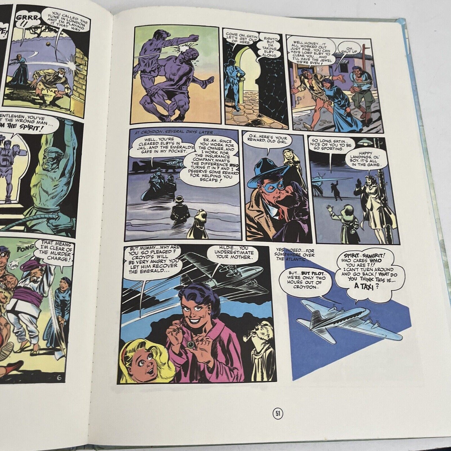 Spirit: Color Album - Volume 1 By Will Eisner Hardcover 1981