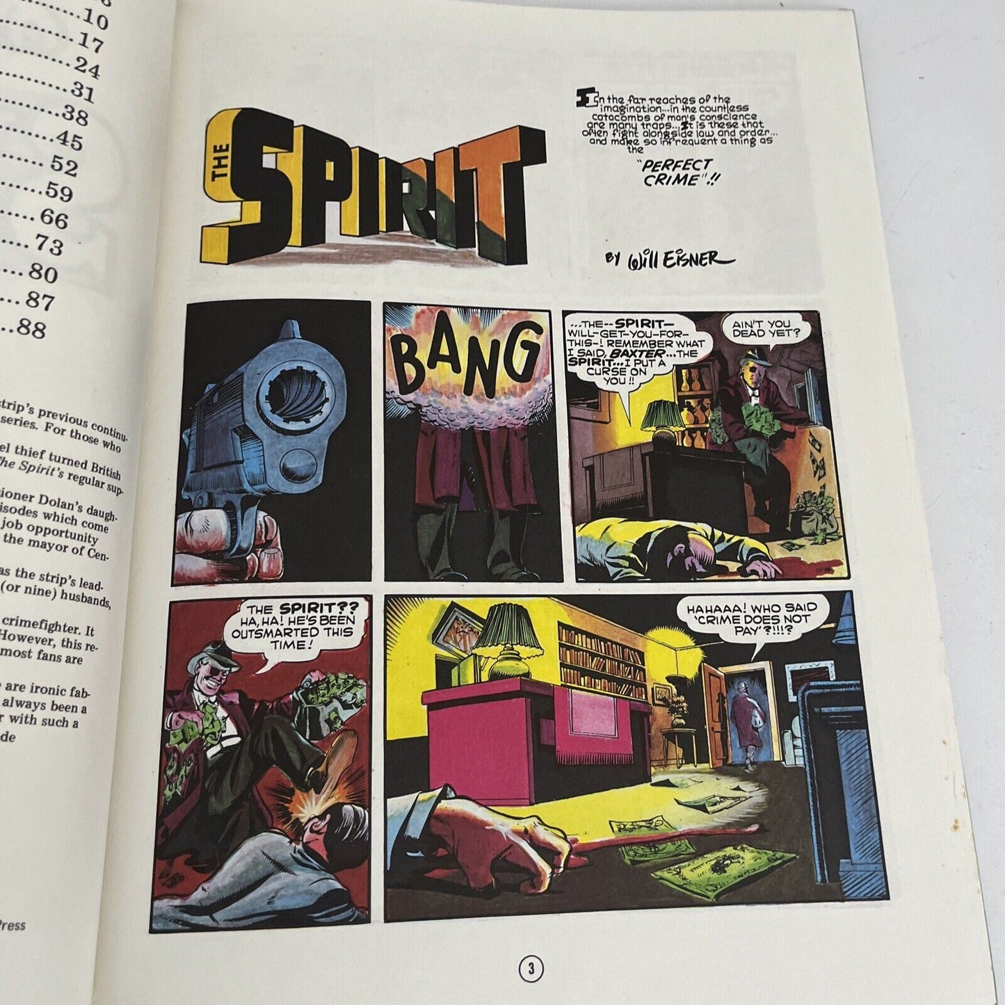 Spirit: Color Album - Volume 1 By Will Eisner Hardcover 1981