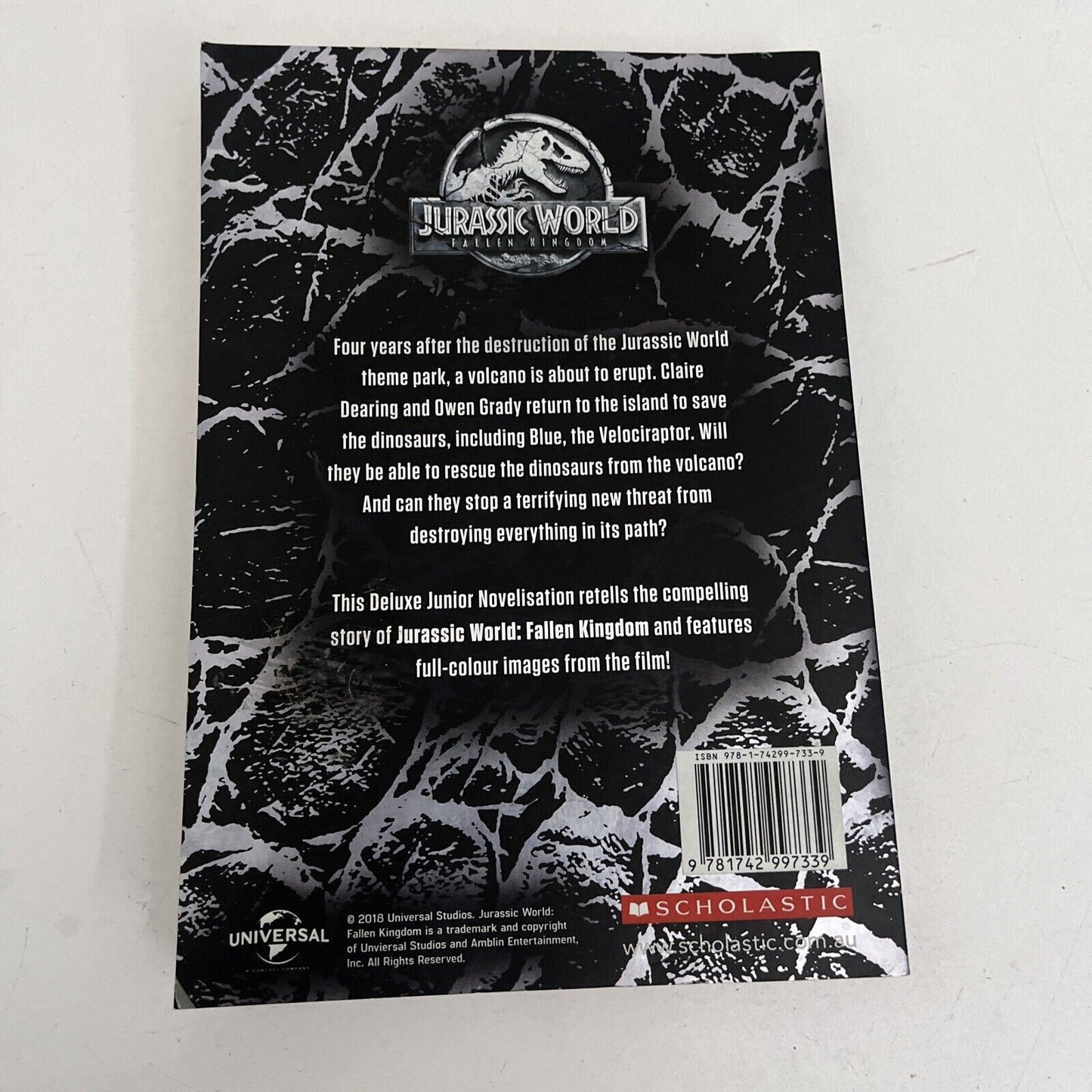 Jurassic World: Fallen Kingdom (Paperback, 2018)
