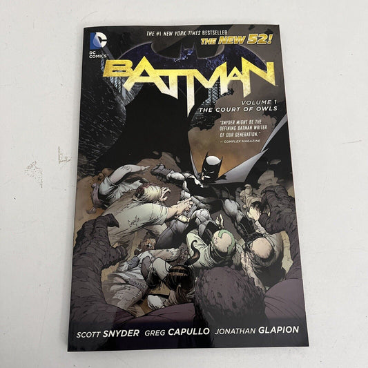 Batman Vol. 1: The Court of Owls (The New 52) by Scott Snyder (Paperback, 2013)