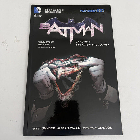 Batman Vol. 3: Death of the Family (The New 52) by Scott Snyder (Paperback,...