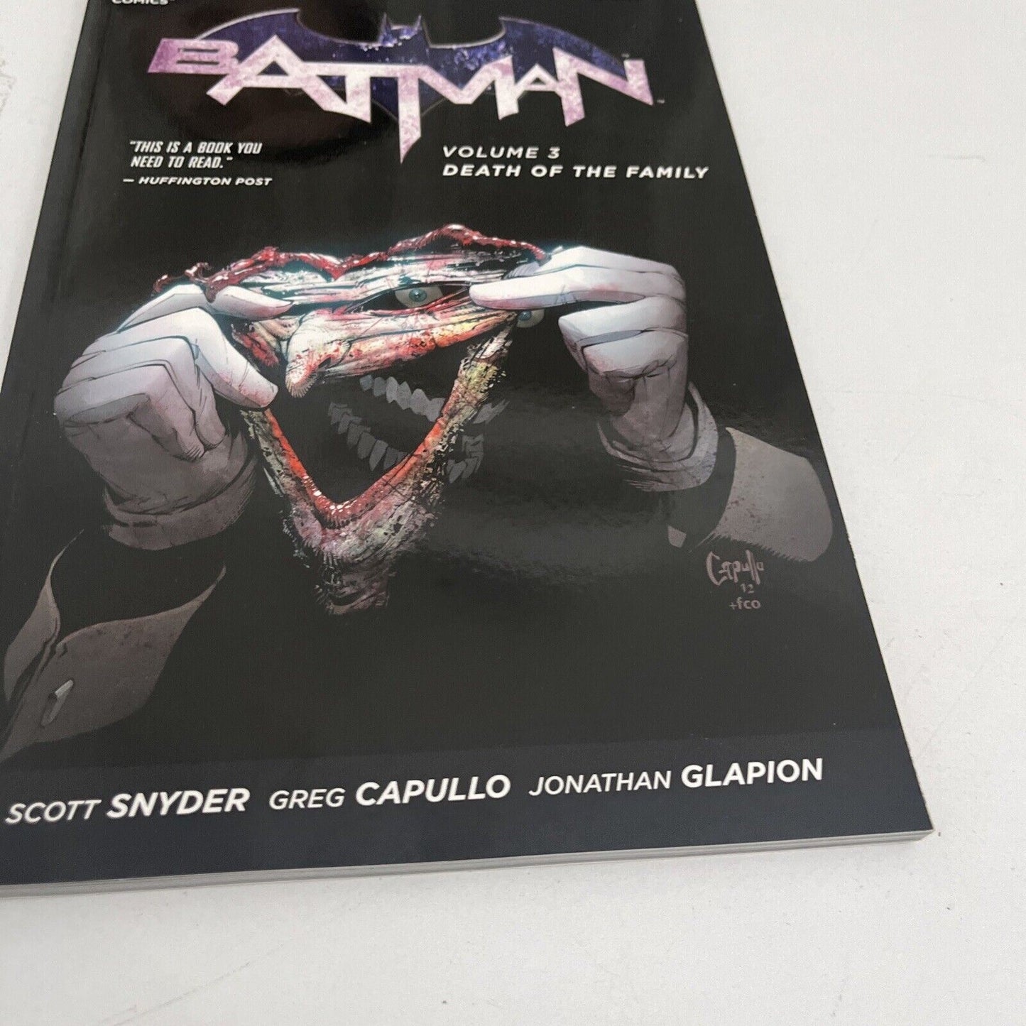 Batman Vol. 3: Death of the Family (The New 52) by Scott Snyder (Paperback,...