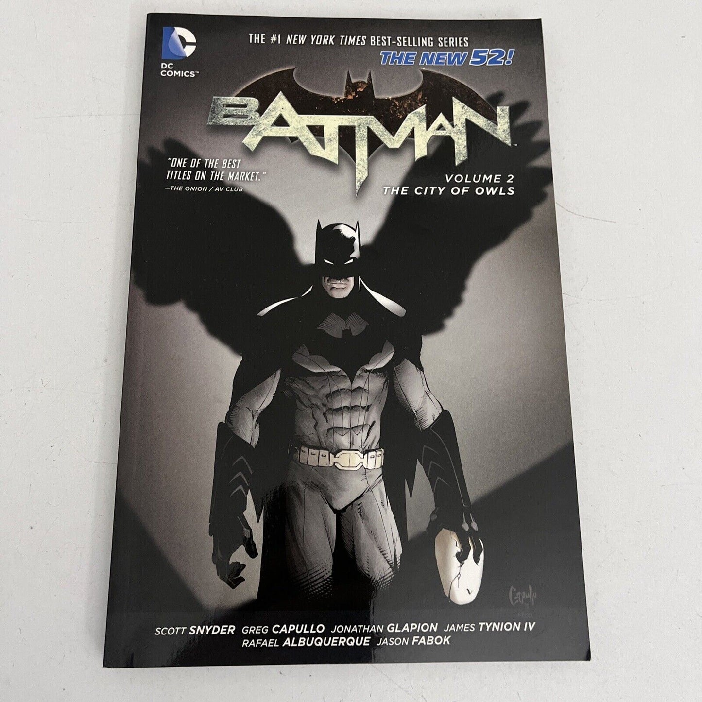 Batman Vol. 2: The City of Owls (The New 52) by Scott Snyder (Paperback, 2013)