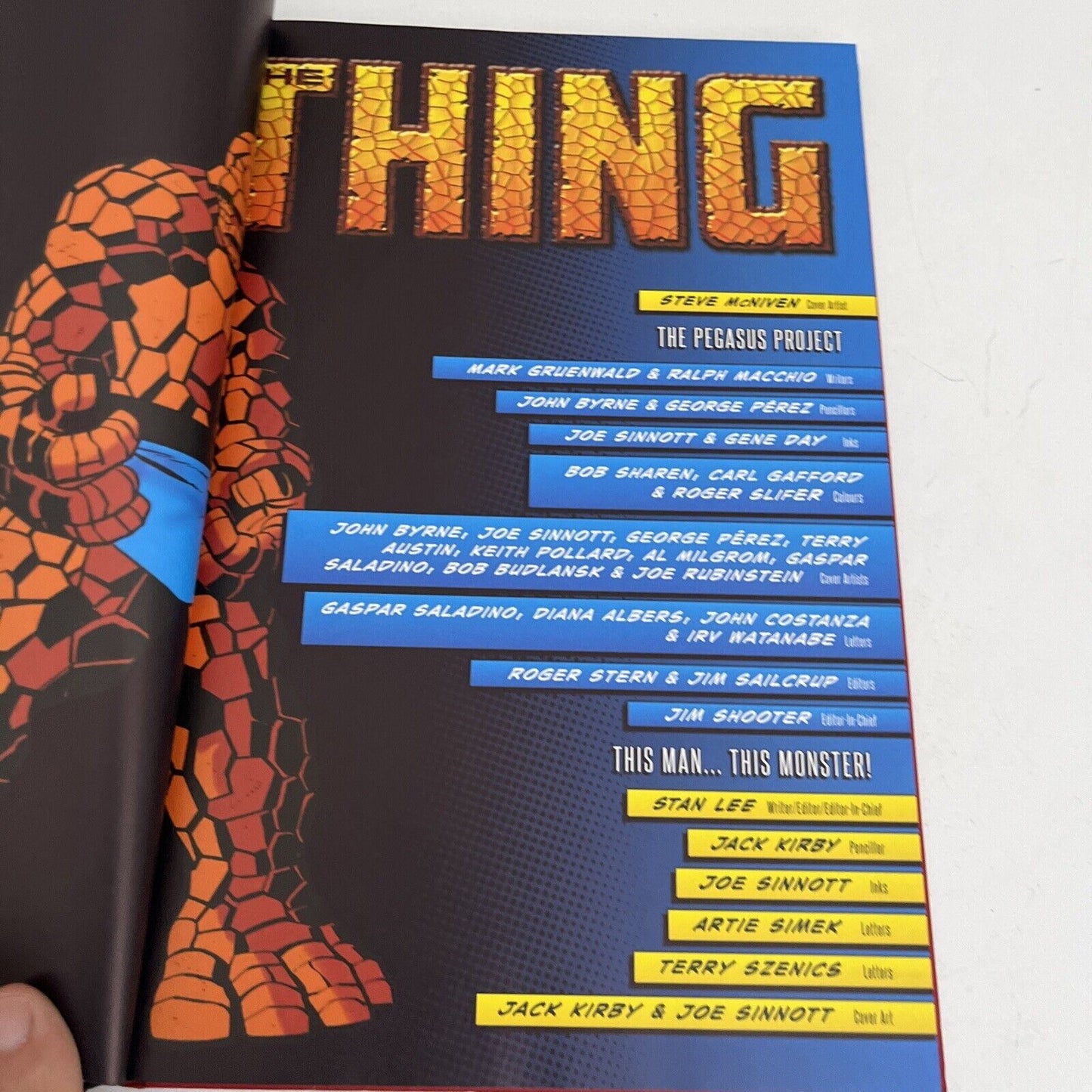 Marvel's Mightiest Heroes - The Thing Hardcover No 4