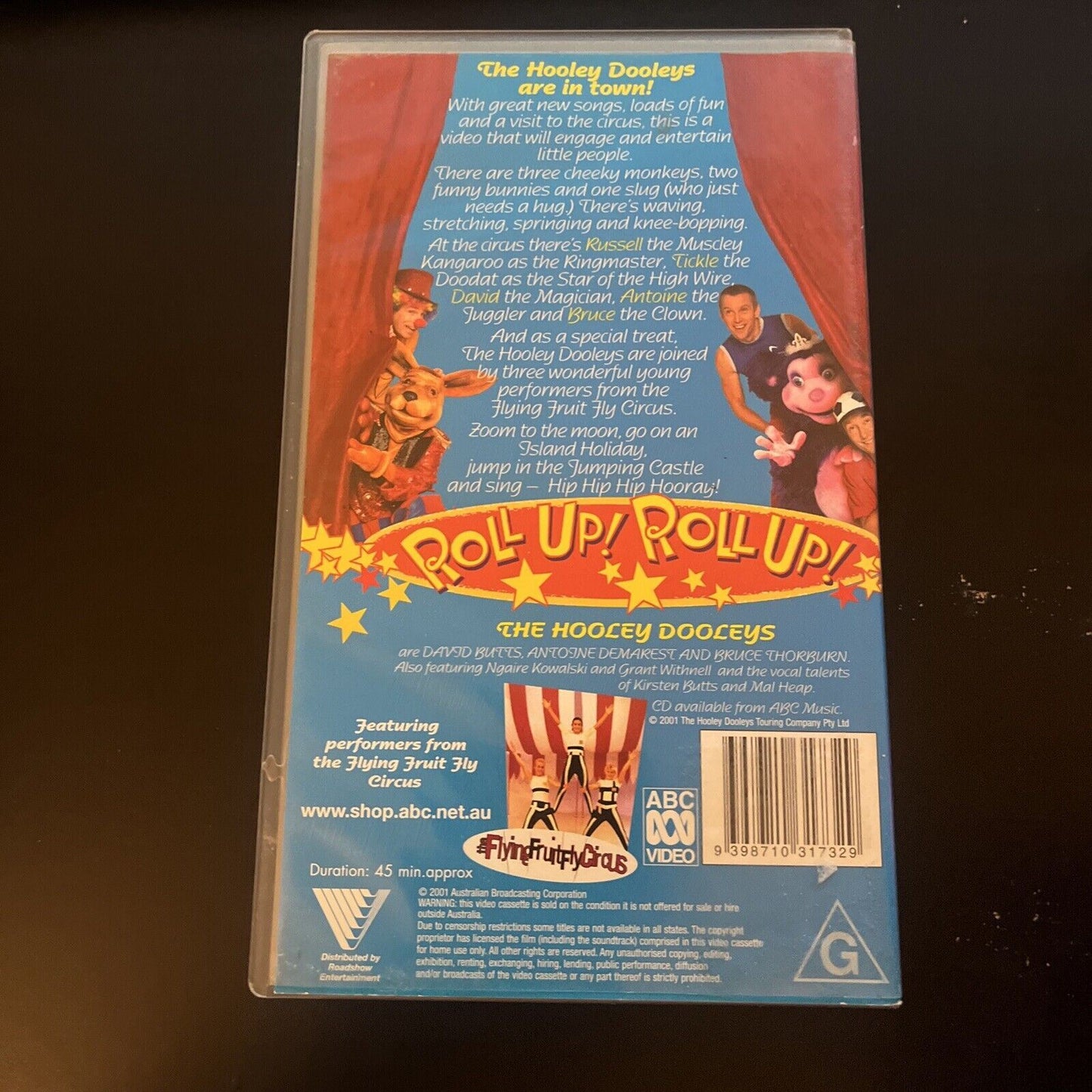 The Hooley Dooleys Roll Up! Roll Up! (VHS, 2001) PAL